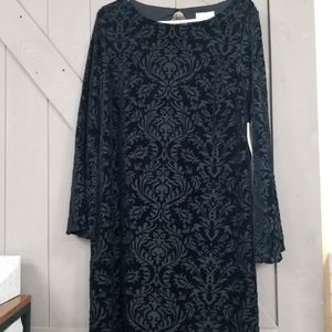 ECI New York Dress with Bell sleeves